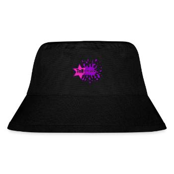 Tollpatsch 3.0 - Stanley/Stella recycelter Bucket Hat - Schwarz - Vorne