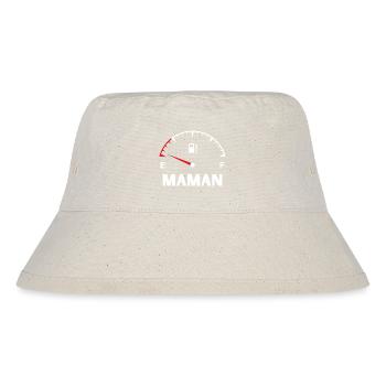 Maman papa bébé assortis - Bob recyclé Stanley/Stella - blanc naturel - Devant