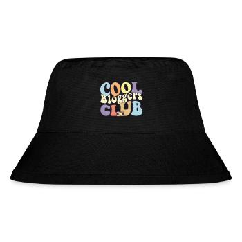 Cool Bloggers Club Influencer Writer Vlogger - Stanley/Stella recycelter Bucket Hat - Schwarz - Vorne
