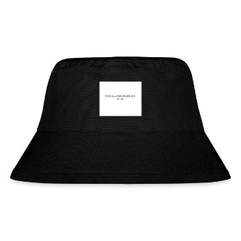 DOUBT KILLS MORE DREAMS THAN FAILURE - Stanley/Stella recycelter Bucket Hat - Schwarz - Vorne