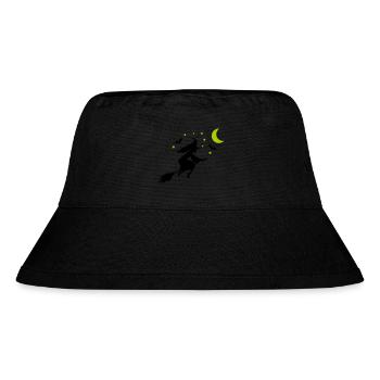 Silhouette de sorcière - Bob recyclé Stanley/Stella - noir - Devant