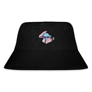 Chrome Clouds - Stanley/Stella Recycled Bucket Hat - black - Front