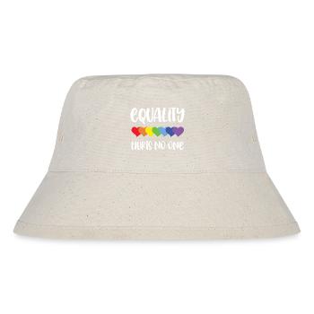 Mois de la fierté LGBT - L’égalité ne fait de mal à personne - Bob recyclé Stanley/Stella - blanc naturel - Devant