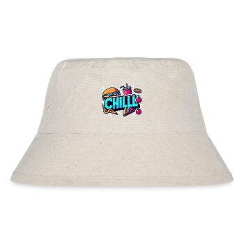 Autocollant Chill - Bob recyclé Stanley/Stella - blanc naturel - Devant