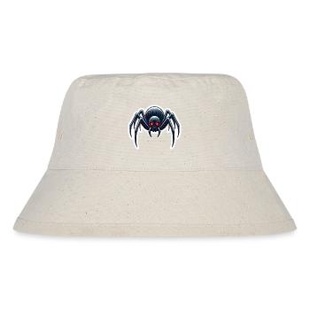 Spinne - Stanley/Stella recycelter Bucket Hat - Naturweiß - Vorne
