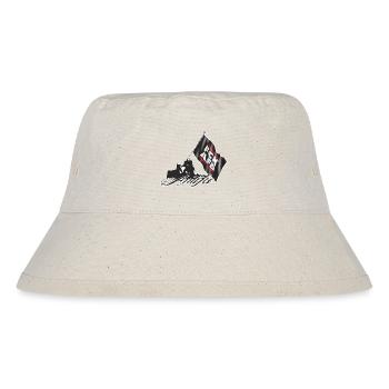 Antifa - FCKAFD - Stanley/Stella recycelter Bucket Hat - Naturweiß - Vorne