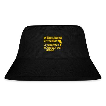 Diana Diana - Stanley/Stella Recycled Bucket Hat - black - Front