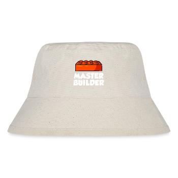 Ziegelbauer Ziegelbau Baumeister - Stanley/Stella recycelter Bucket Hat - Naturweiß - Vorne
