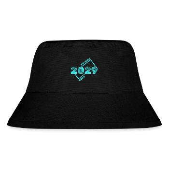 2029 - Stanley/Stella recycelter Bucket Hat - Schwarz - Vorne