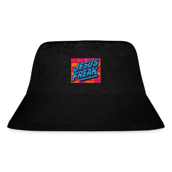Jesus Freak - Stanley/Stella Recycled Bucket Hat - black - Front