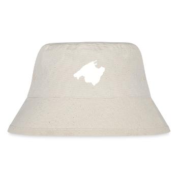 Malle Outline - Stanley/Stella Recycled Bucket Hat - natural - Front