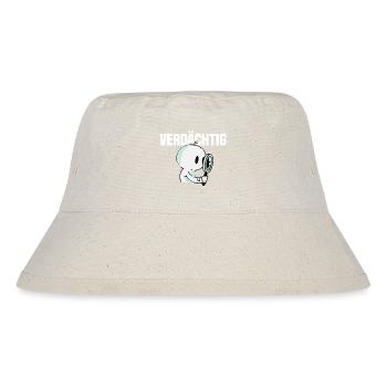 Detektiv - Stanley/Stella recycelter Bucket Hat - Naturweiß - Vorne