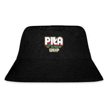 Piła Wlkp. name of the city in retro style - Stanley/Stella Recycled Bucket Hat - black - Front