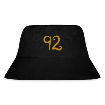 92 - Stanley/Stella Recycled Bucket Hat - black - Front