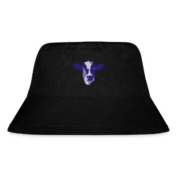 cow - Stanley/Stella Recycled Bucket Hat - black - Front