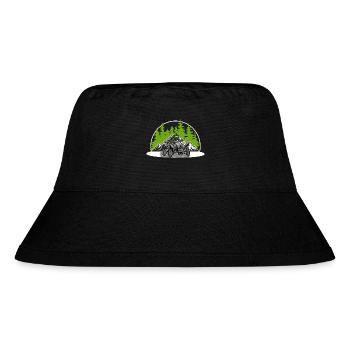 Quad ATV Offroad Quad Driver - Stanley/Stella Recycled Bucket Hat - black - Front