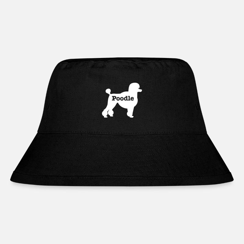 Pudel - Stanley/Stella recycelter Bucket Hat - Schwarz