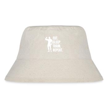 Fitness Strength Training Athletes Muscle Bodybuilders - Stanley/Stella Recycled Bucket Hat - natural - Front