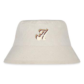 Buchstabe H - Stanley/Stella recycelter Bucket Hat - Naturweiß - Vorne