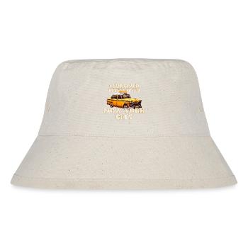 NEW YORK CITY THEMA - Stanley/Stella recycelter Bucket Hat - Naturweiß - Vorne