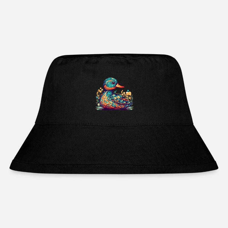 Ein schönes Entlein oder ist es doch ein Erpel? - Stanley/Stella recycelter Bucket Hat - Schwarz
