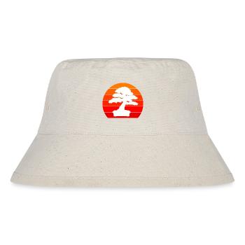 Bonsai Baum Design für Bonsai Anfänger Liebhaber - Stanley/Stella recycelter Bucket Hat - Naturweiß - Vorne