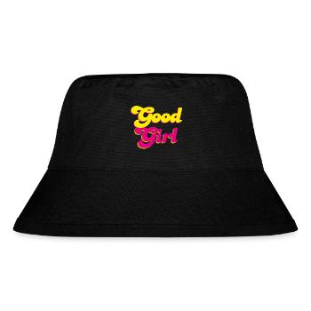 Good Girl Retro Pink Energy Girl Power Vibes - Stanley/Stella Recycled Bucket Hat - black - Front