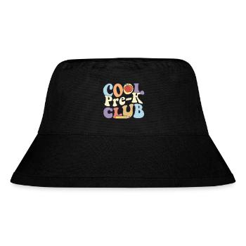 Cool Pre K Club Preschool Teacher Student Back To - Stanley/Stella recycelter Bucket Hat - Schwarz - Vorne