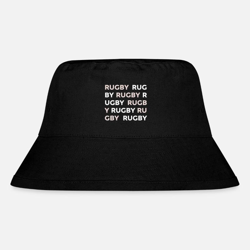 RUGBY - Stanley/Stella Recycled Bucket Hat - black