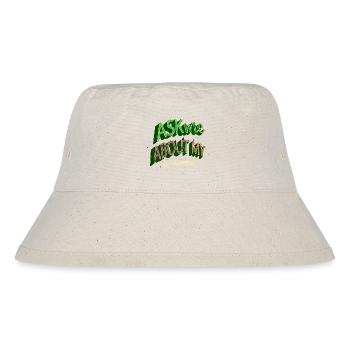 computer language birthday - Stanley/Stella recycelter Bucket Hat - Naturweiß - Vorne