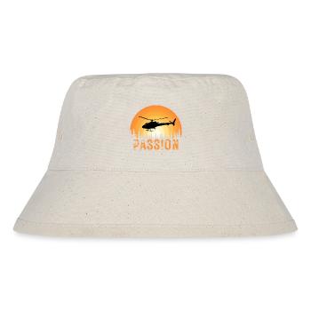 Helicopter Pilot - Stanley/Stella Recycled Bucket Hat - natural - Front