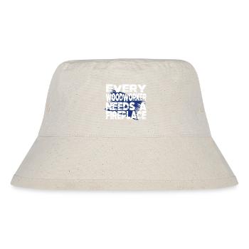 Jackhammer Cool Carpenter Tshirts Lumberman - Stanley/Stella Recycled Bucket Hat - natural - Front