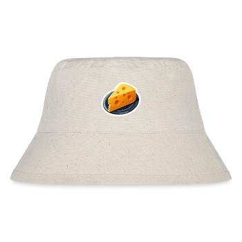Alles Käse - Stanley/Stella recycelter Bucket Hat - Naturweiß - Vorne