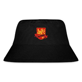 Bulgarien Flagge Balkan Sofia Bulgare Urlaub - Stanley/Stella recycelter Bucket Hat - Schwarz - Vorne
