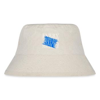 carpentry safety helmet best - Stanley/Stella recycelter Bucket Hat - Naturweiß - Vorne