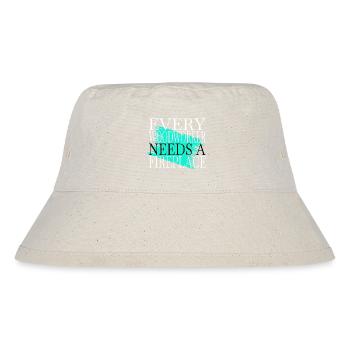 americas cool logging lumberjackwoodworking - Stanley/Stella recycelter Bucket Hat - Naturweiß - Vorne