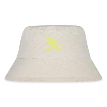 Cycling - Yellow - Stanley/Stella Recycled Bucket Hat - natural - Front