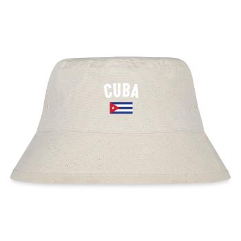 Drapeau de Cuba - Bob recyclé Stanley/Stella - blanc naturel - Devant