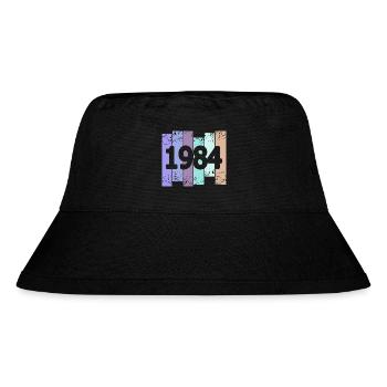 1984 - Stanley/Stella Recycled Bucket Hat - black - Front
