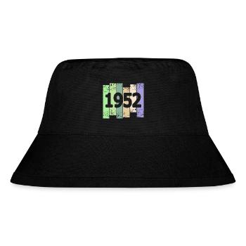 Artwork 1952 - Stanley/Stella Recycled Bucket Hat - black - Front
