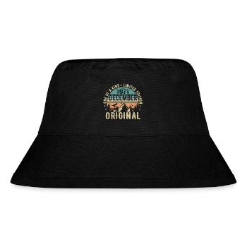 Legenden Geburtstag Dezember 1971 geboren Geschenk - Stanley/Stella recycelter Bucket Hat - Schwarz - Vorne