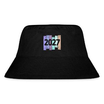 2027 - Stanley/Stella Recycled Bucket Hat - black - Front