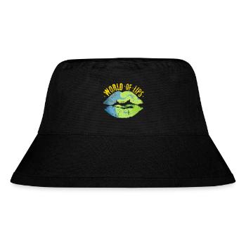 Lips of this world - Stanley/Stella Recycled Bucket Hat - black - Front