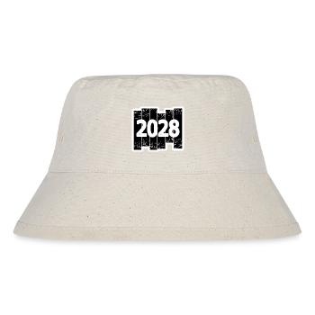 2028 - Stanley/Stella recycelter Bucket Hat - Naturweiß - Vorne
