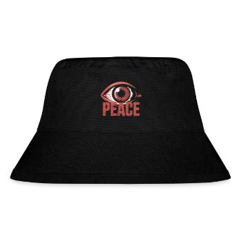 GROSSE BLUTIGE AUGEN - Stanley/Stella recycelter Bucket Hat - Schwarz - Vorne