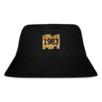 1983 - Stanley/Stella Recycled Bucket Hat - black - Front