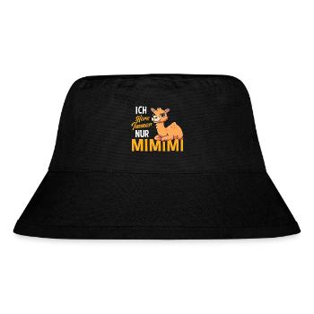I Always Hear Only Mimimi Camel - Stanley/Stella Recycled Bucket Hat - black - Front