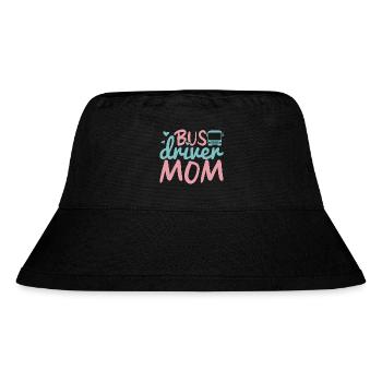 Busfahrer Mama - Stanley/Stella recycelter Bucket Hat - Schwarz - Vorne