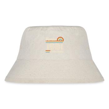 Februar 1981 - Stanley/Stella recycelter Bucket Hat - Naturweiß - Vorne