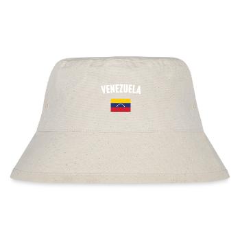 Venezuela Flag - Stanley/Stella Recycled Bucket Hat - natural - Front